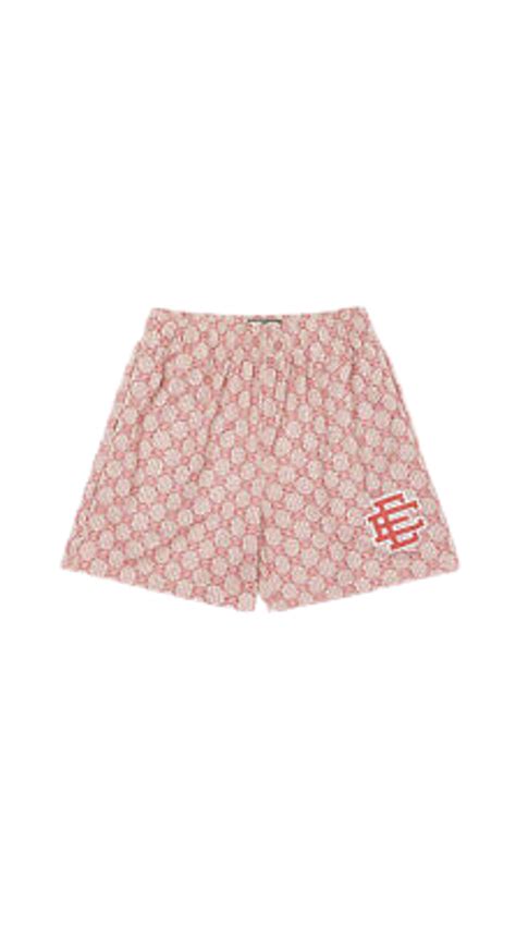 eric emanuel gucci print shorts|Eric Emanuel Gucci Shorts .